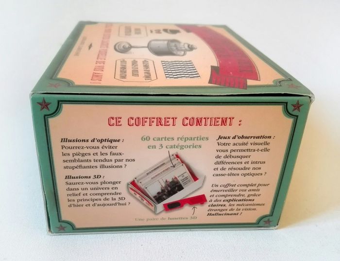 Jeu de découverte coffret boite de jeu "60 illusions et jeu d' optique" Larousse - photo numéro 4