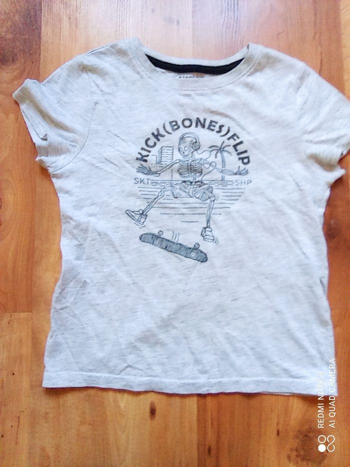 T-shirt coton biologique garçon, Kiabi, Taille 6 ans