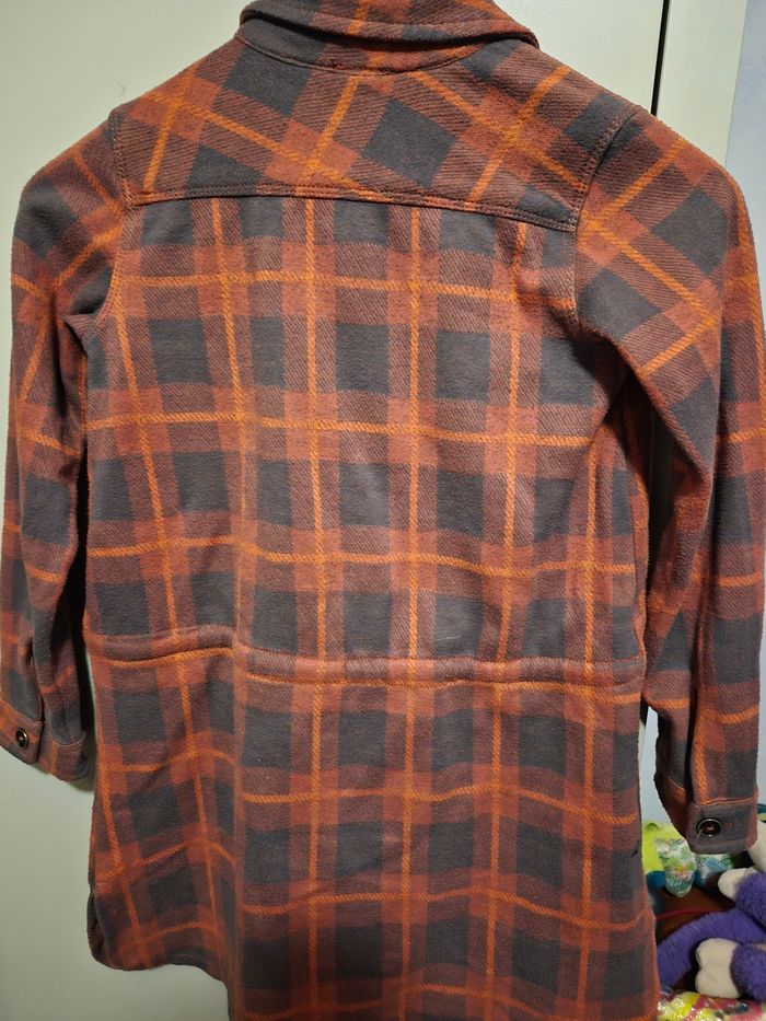 Robe chemise a carreaux - photo numéro 5