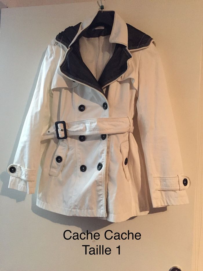 Veste blanche Cache Cache Taille 1