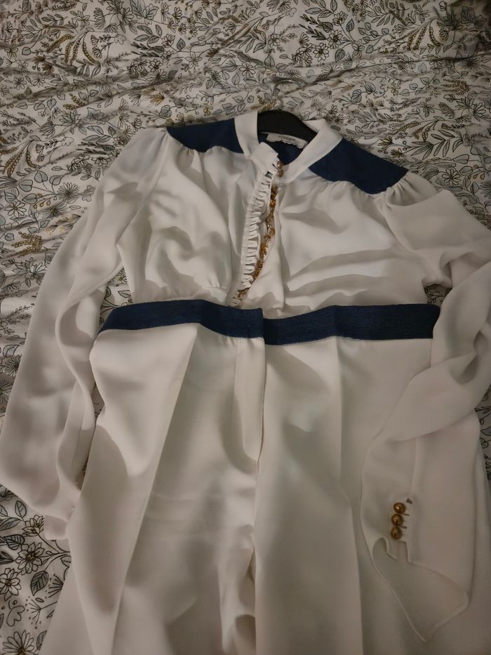 Ensemble tailleur pantalon et chemise luxe - photo numéro 9