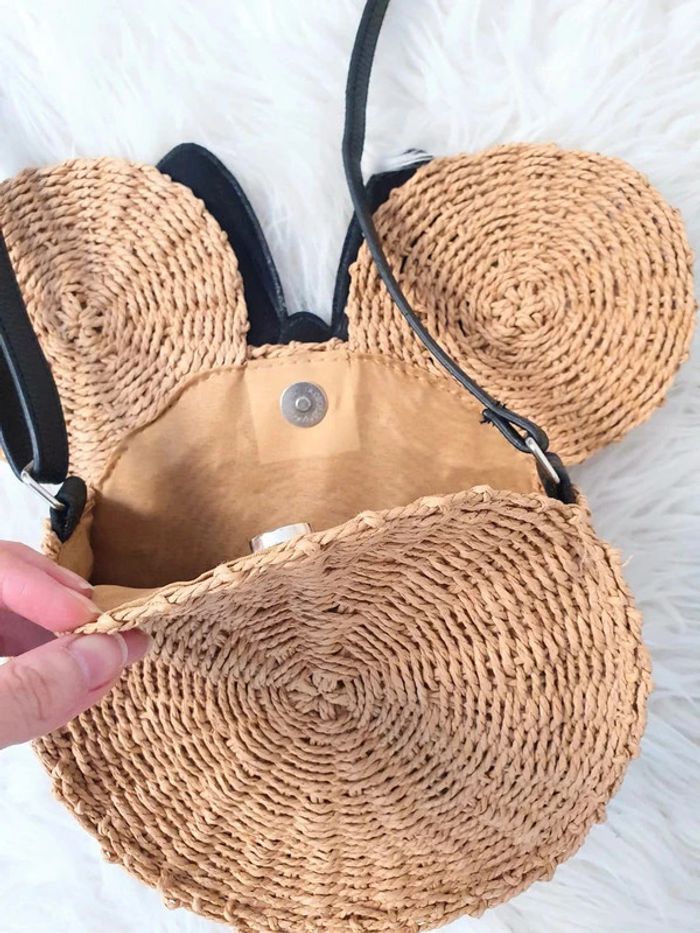 Minnie Mouse sac en paille - photo numéro 6