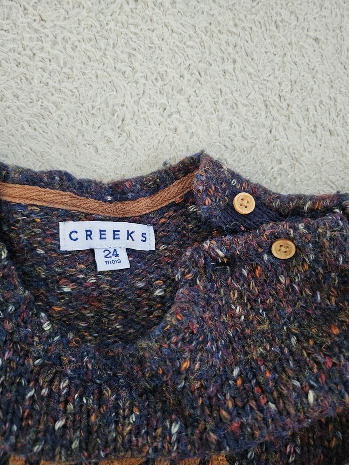 Pull en laine 24mois garçon - photo numéro 2