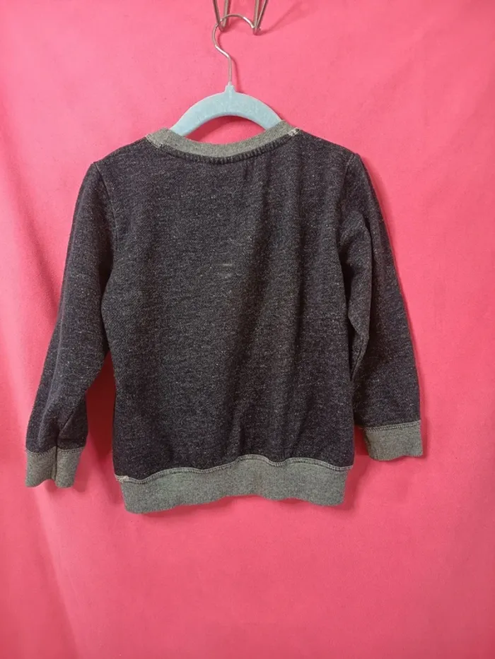 Sweat enfant manches longues Marque Lupilu (E029) - photo numéro 2