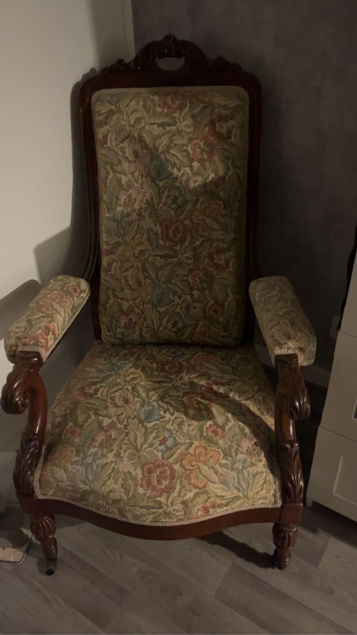 Canapé et fauteuil baroque - photo numéro 3