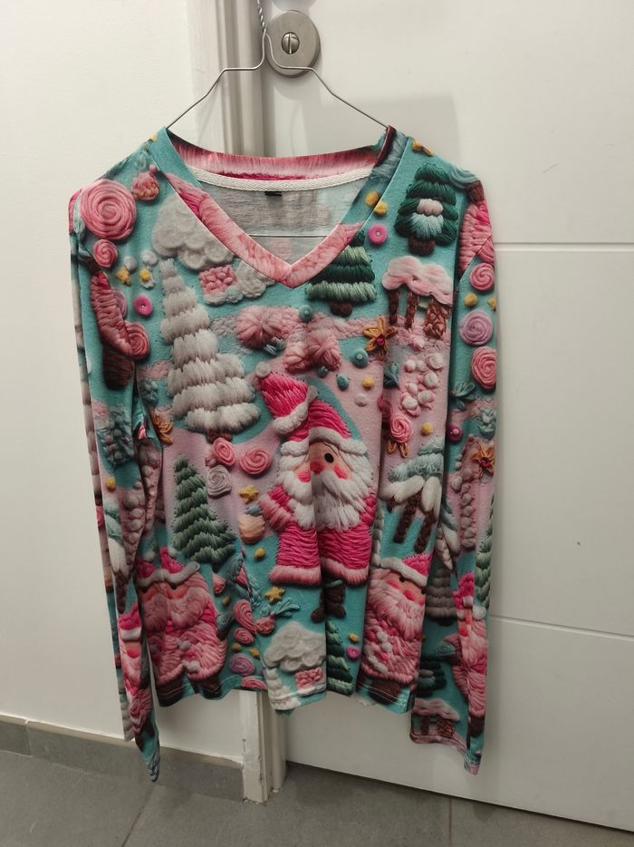 Haut manche longue noel