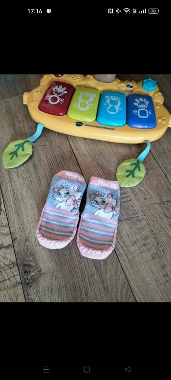 Chaussons bébé fille 