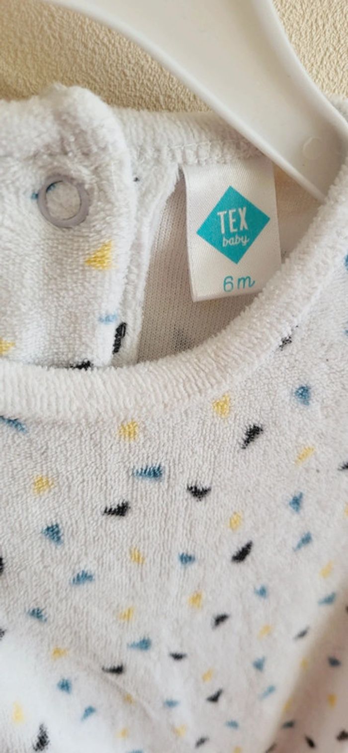 Pyjama velours 6 mois TeX - photo numéro 3