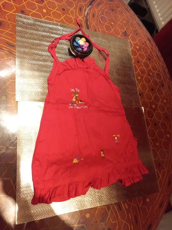 Robe rare thème Île de la Réunion 12 mois