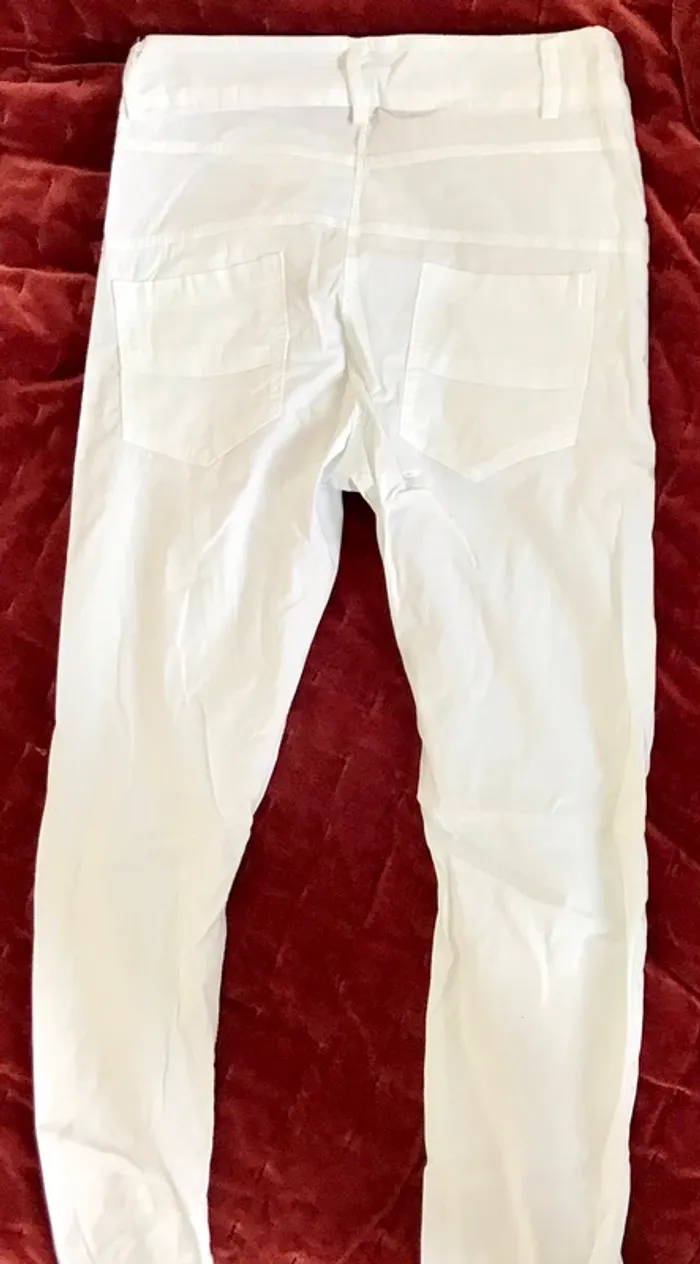 #Super pantalon blanc neuf !# - photo numéro 2