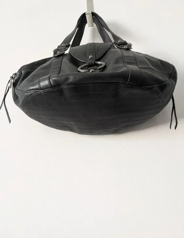 Sac à main - forme ballon de rugby - Eden Park - photo numéro 5