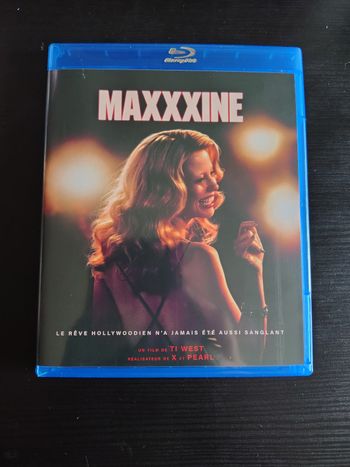 Blu Ray MaXXXine (Mia Goth, Ti West, Horreur, Culte)