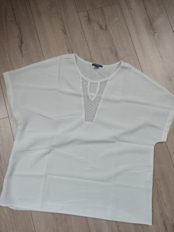 Haut blanc Kiabi M