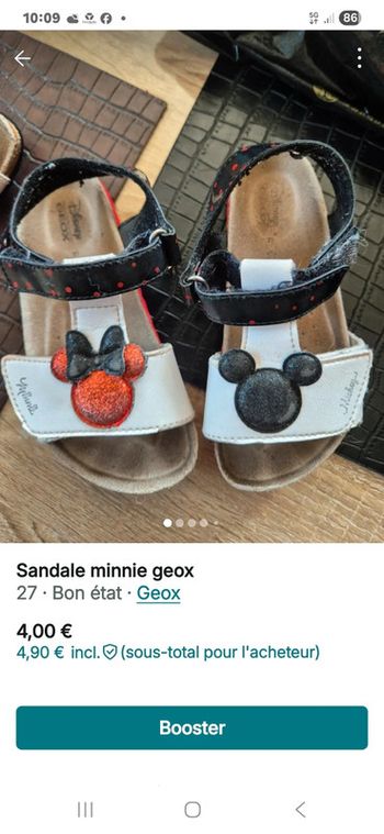 Sandale mininie geox