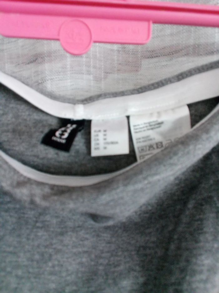 Jupe courte grise H&M - photo numéro 2