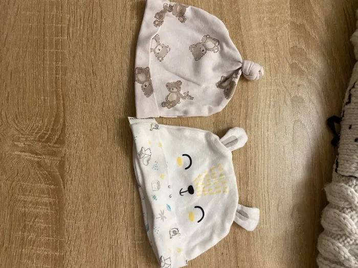 Lot de 2 bonnets