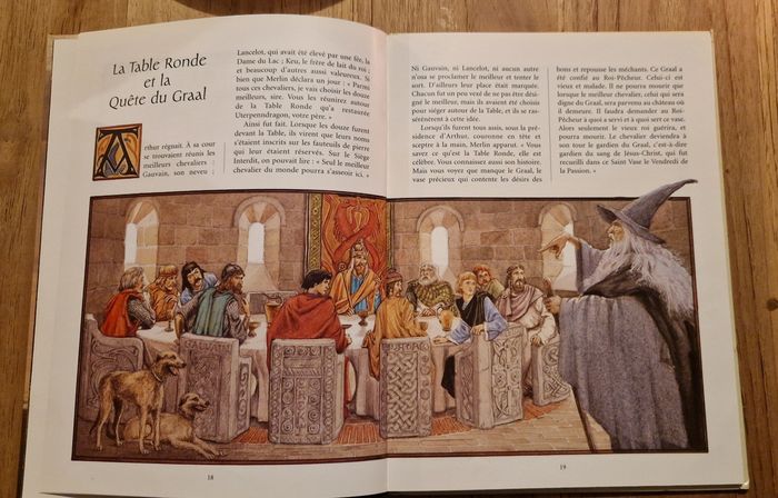 Libre "les chevaliers de la table ronde : TBE - photo numéro 5