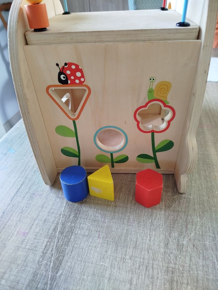 Cube de motricité en bois - photo numéro 5