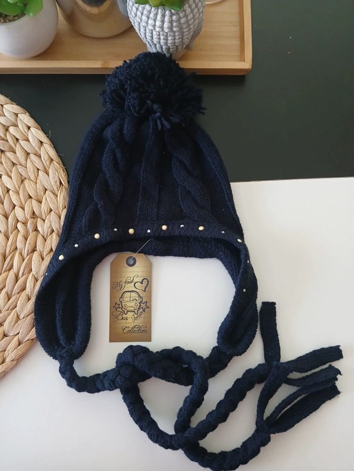 Bonnet hivers Neuf Taille 5-6 ans🌿🌈