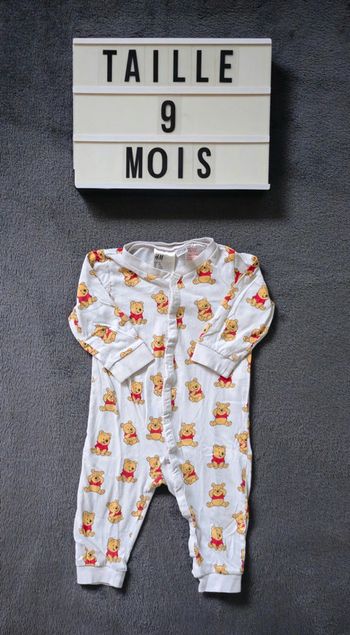 Pyjama Winnie taille 9 mois 🍯