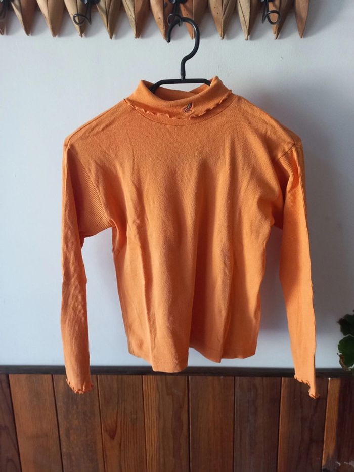 Sous pull orange