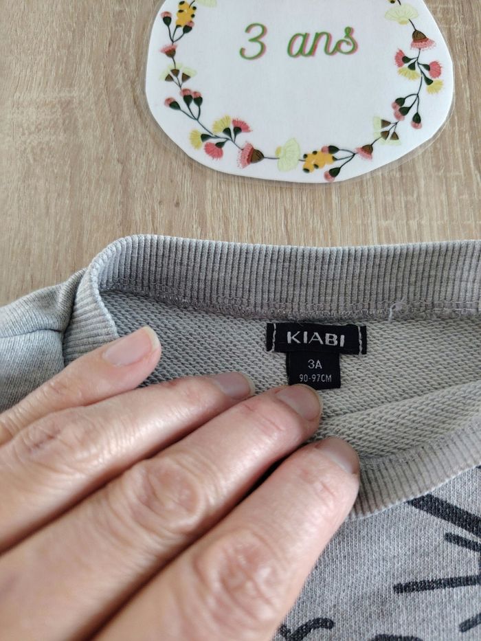 Lot de 3 sweats garçon 3ans Kiabi - photo numéro 9