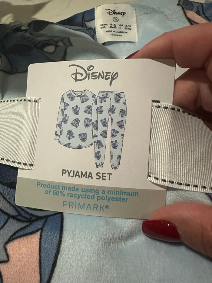 Pyjama Stitch Disney – Neuf (Primark) – Taille XL - photo numéro 3