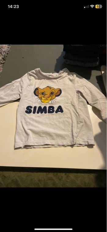 T-shirt garçon manches longues