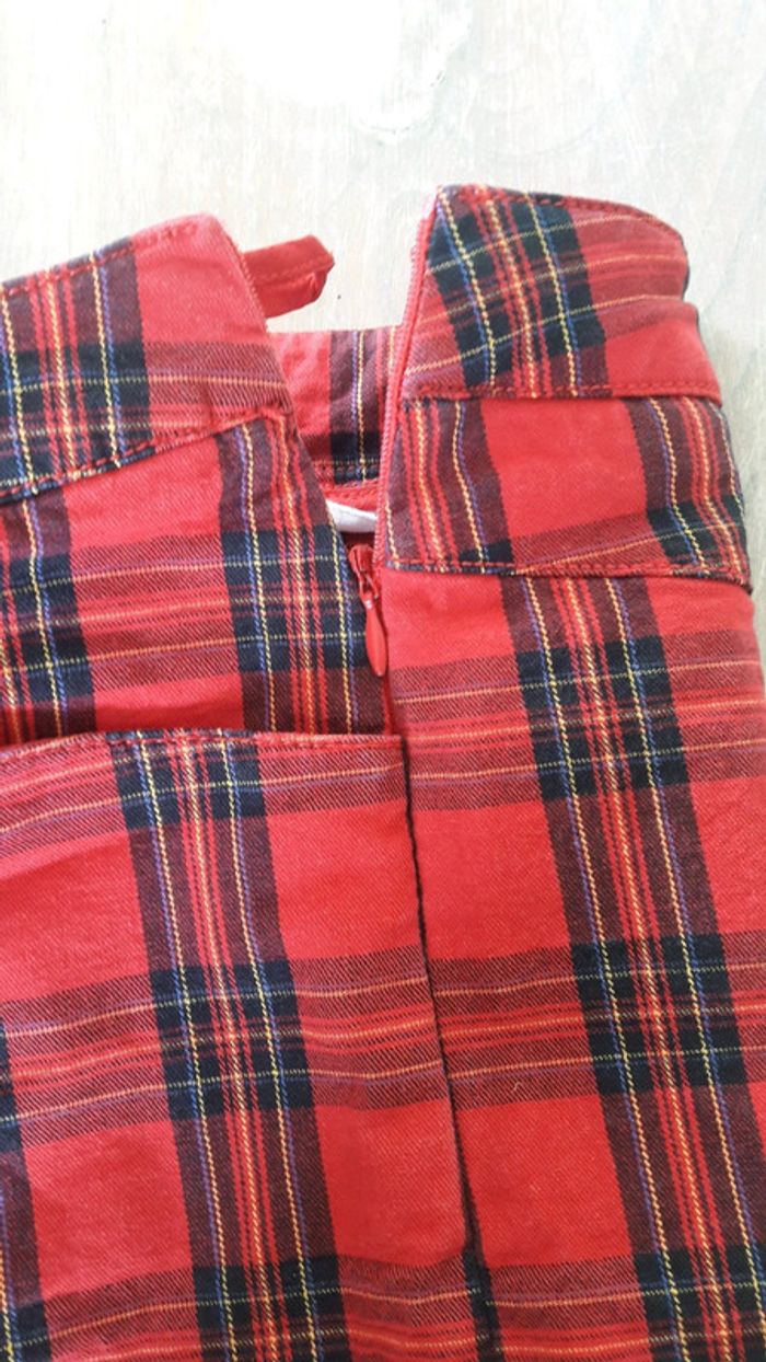 Jupe courte écossaise taille 34 - photo numéro 4