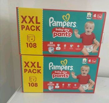 Couche pampers pants taille 4