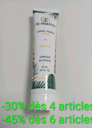 Crème visage jour - Ternatur - peaux normales à sèches - 30ML - NEUVE
