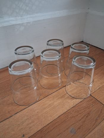 Lot de 6 verres