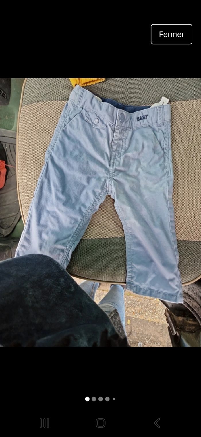Vend lot de 10 pantalon taille 6 mois - photo numéro 10
