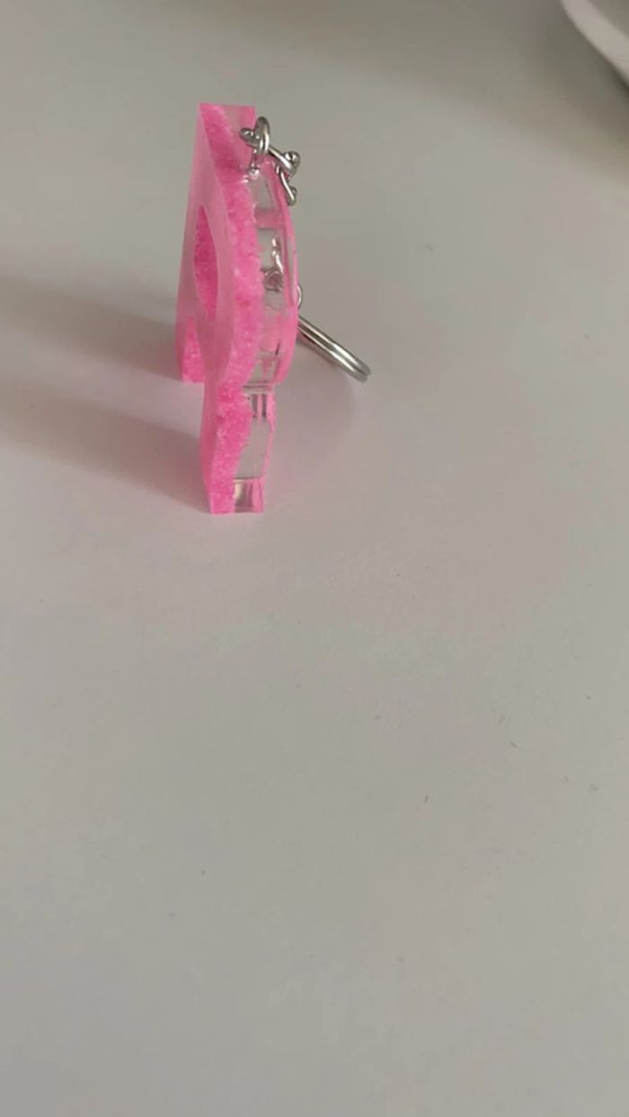 Porte clé lettre R - photo numéro 3