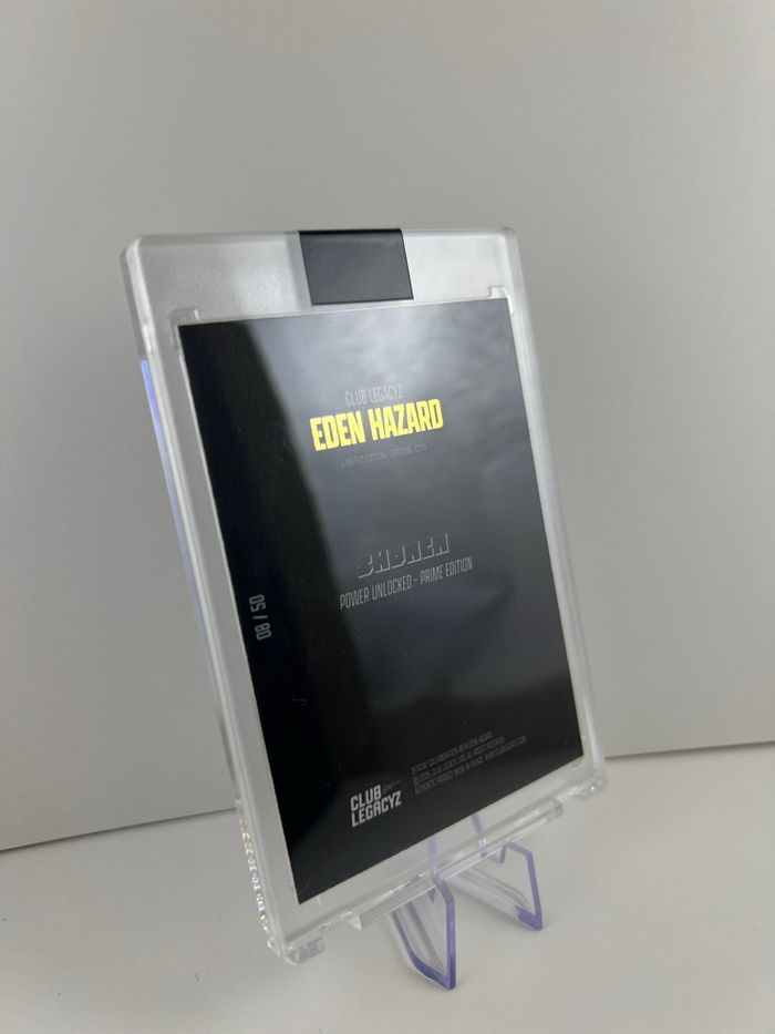 Carte Club Legacyz - Eden Hazard 08/50 - photo numéro 3