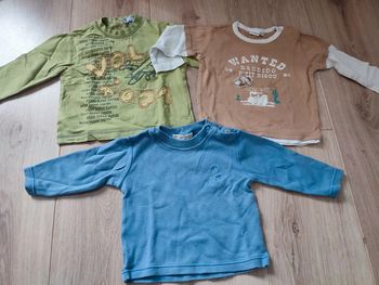 T-shirts manches longues 12 mois