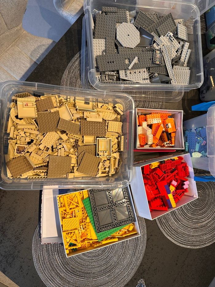 Énorme lot de 16kg de lego en vrac