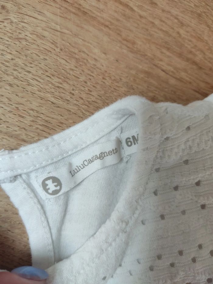 Élégante petite robe blanche lulu castagnette - photo numéro 2