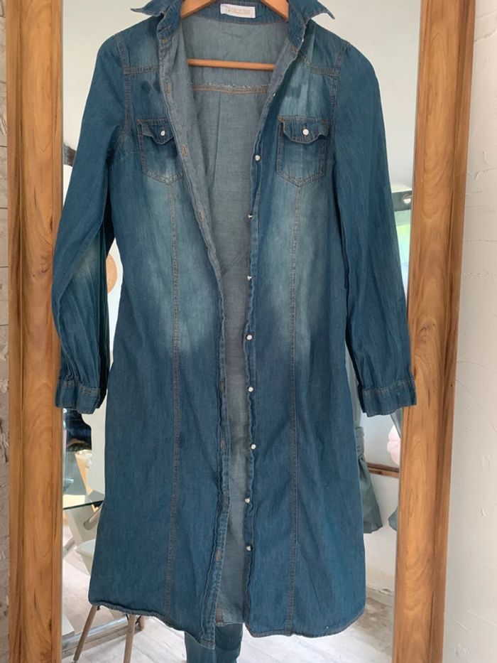 Robe en jean longue taille 36 - photo numéro 4