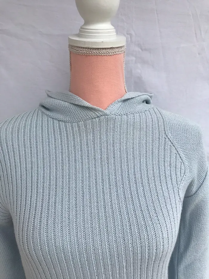 Pull bleu clair - photo numéro 5