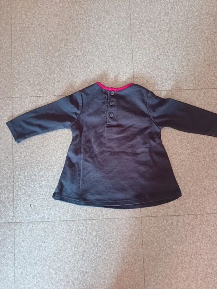 T-shirt manches longues 6 mois - photo numéro 2