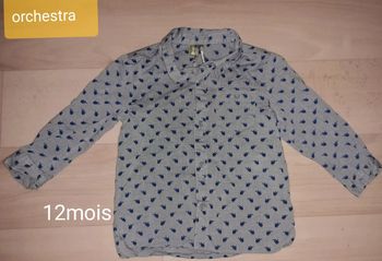 Chemise orchestra 12 mois