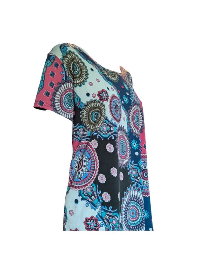 Haut multicolore motifs H&Z Taille XL/XXL - photo numéro 2