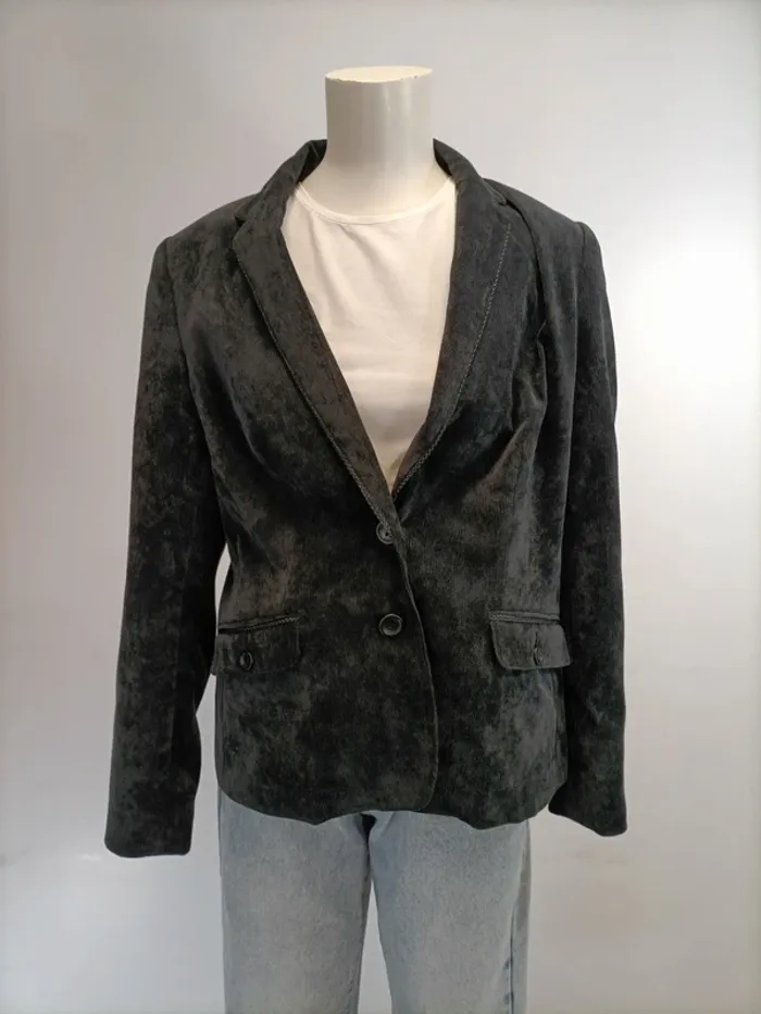 Veste Blazer Femme - élégant intemporel - Burton of London - 42 - Velours côtelé