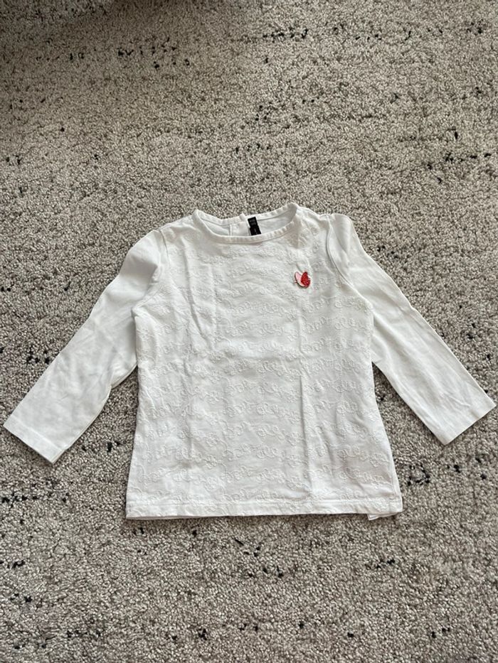 T-shirt fille 2 ans - photo numéro 2