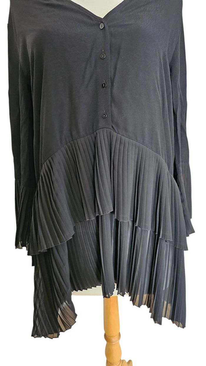 blouse Zara noir taille S - photo numéro 2