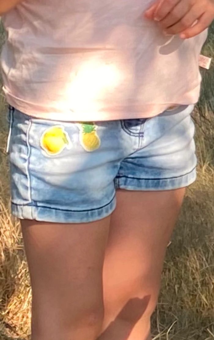 Short en jeans Orchestra - 3 ans