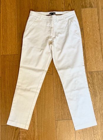 Pantalon 7/8e blanc