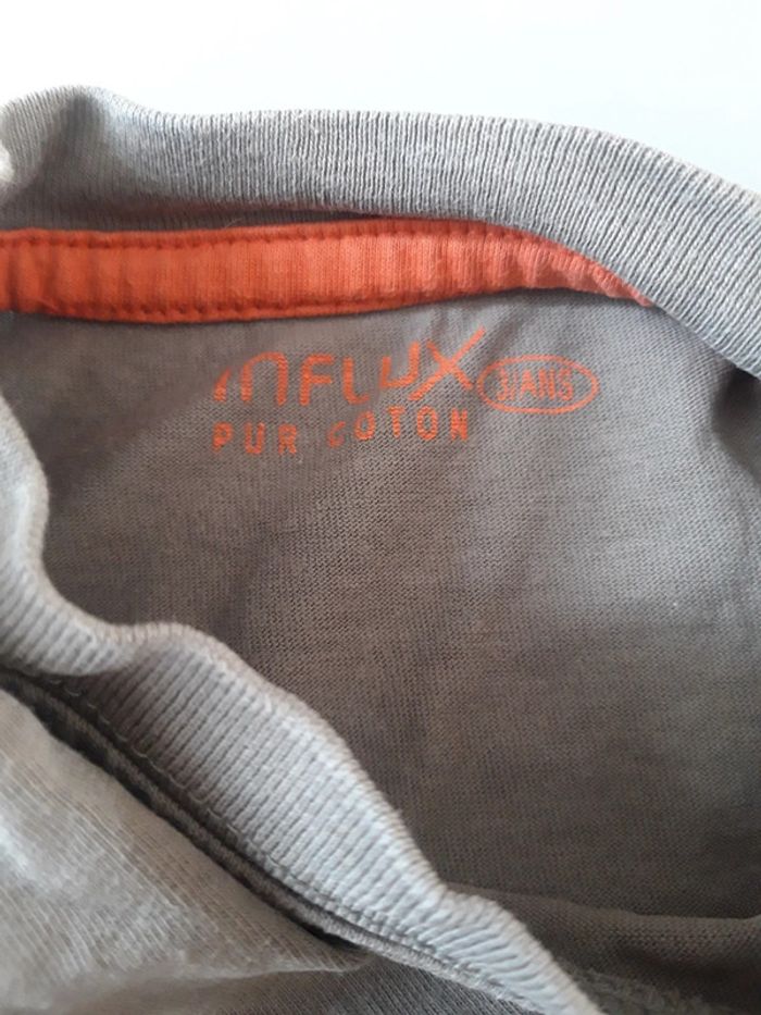 Tez shirt kaki uni 3 ans - photo numéro 4