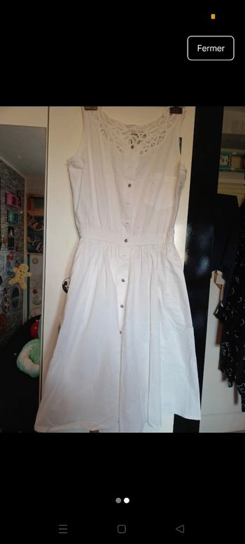 Robe blanche (M)